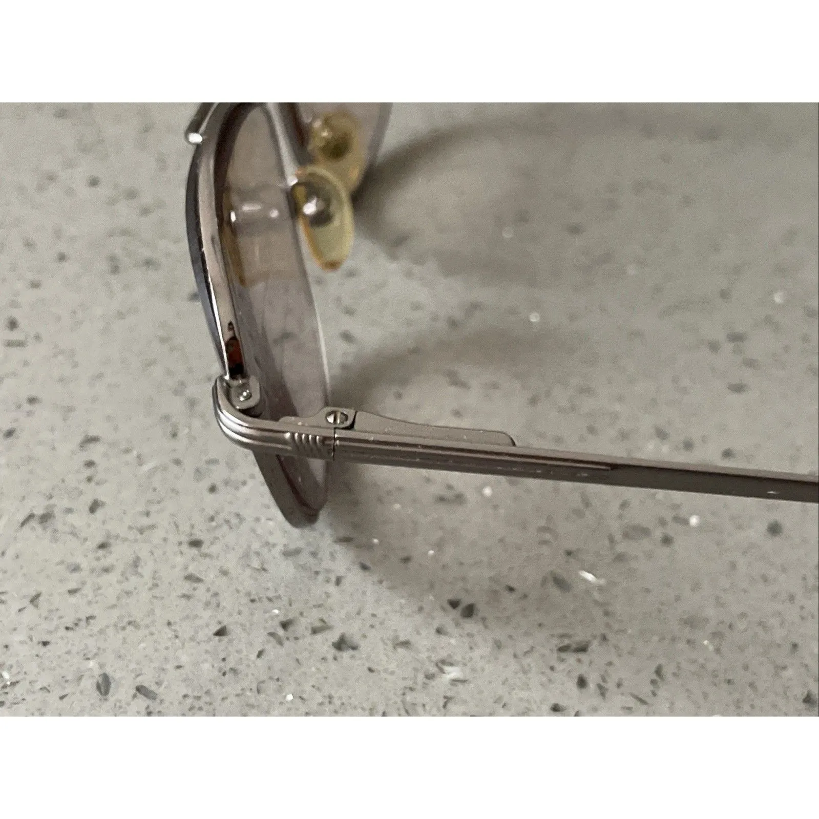 Silver Dollar Eyeglasses Frames ONLY #2 Scott 55 - Image 4