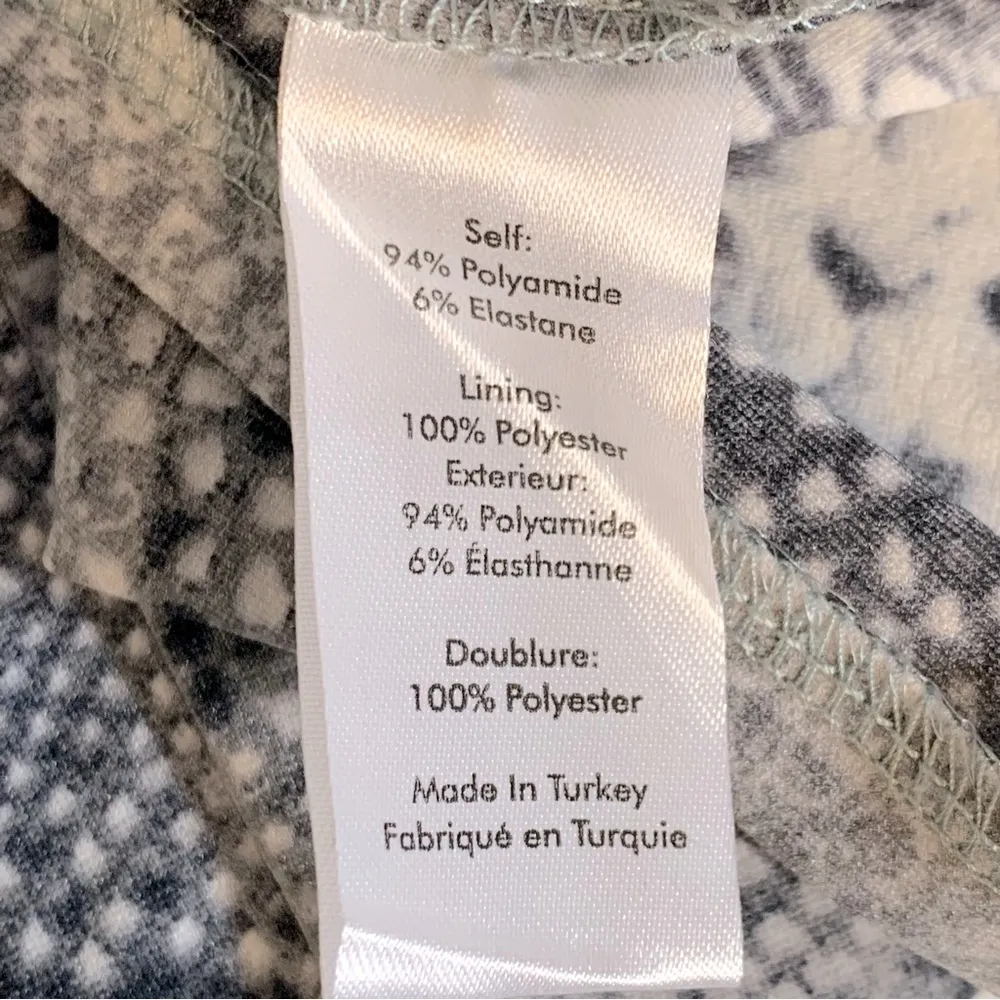 Elizabeth and James Boa Mock Turtleneck Sleeveless Bodycon Python Dress Size 2 - Image 12