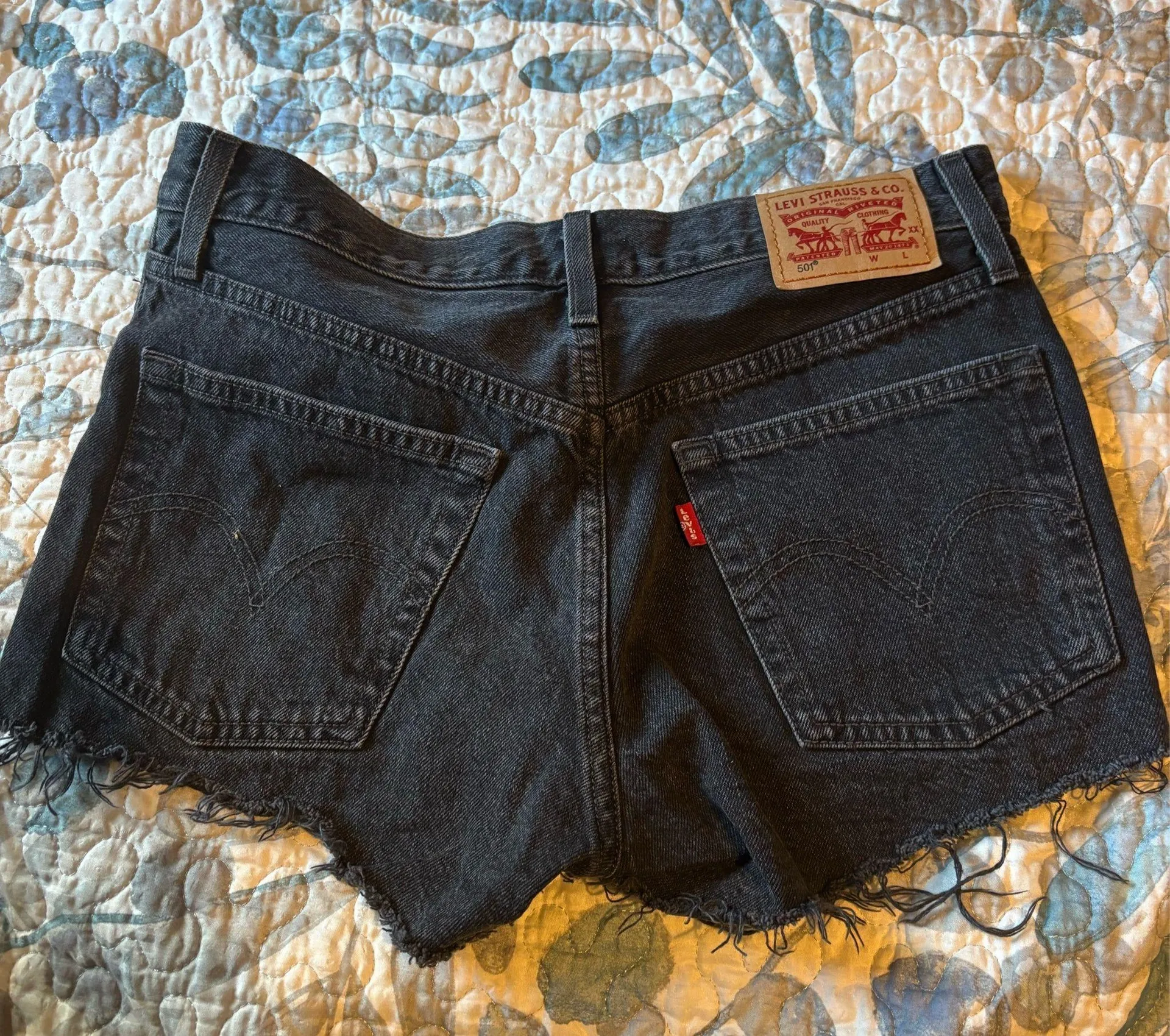 Levi’s Jean Shorts 501 black - Image 2