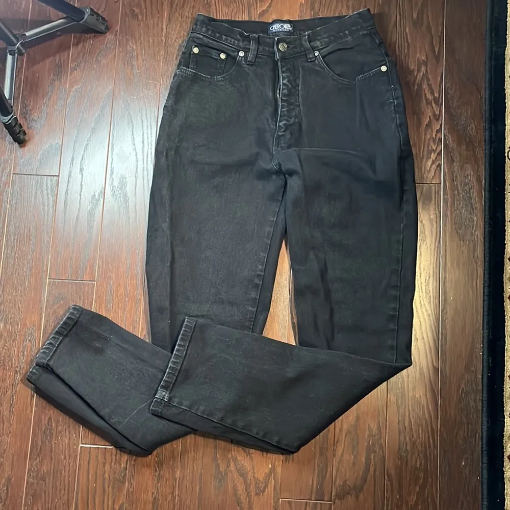 Vintage Cherokee Black Jeans Size 6 - Image 6