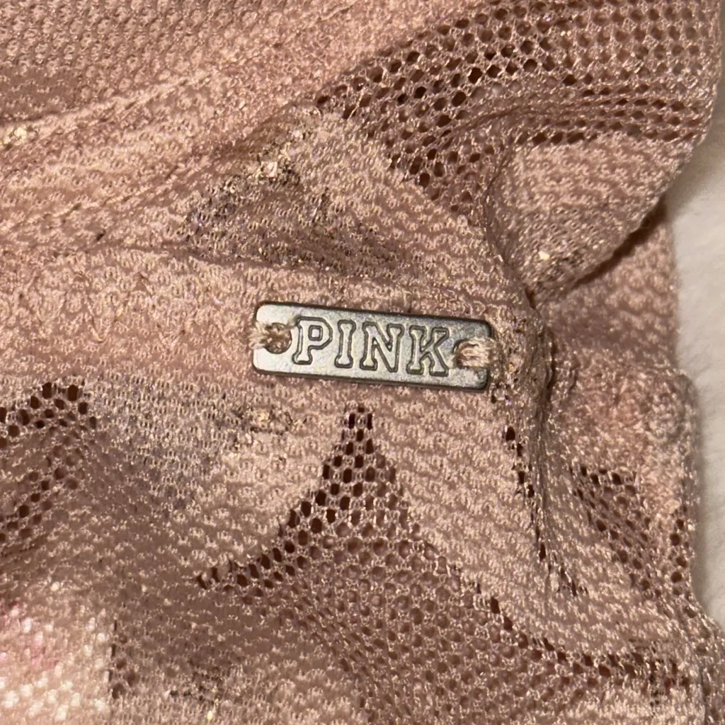 VICTORIA’S SECRET PINK PUSH UP BRA Longline Line Women’s Small S - Image 5