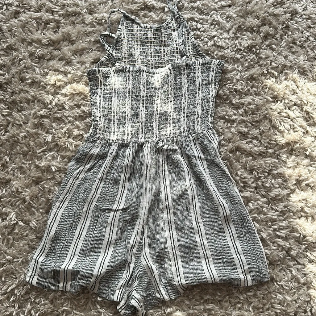 White/Grey romper White - Image 3