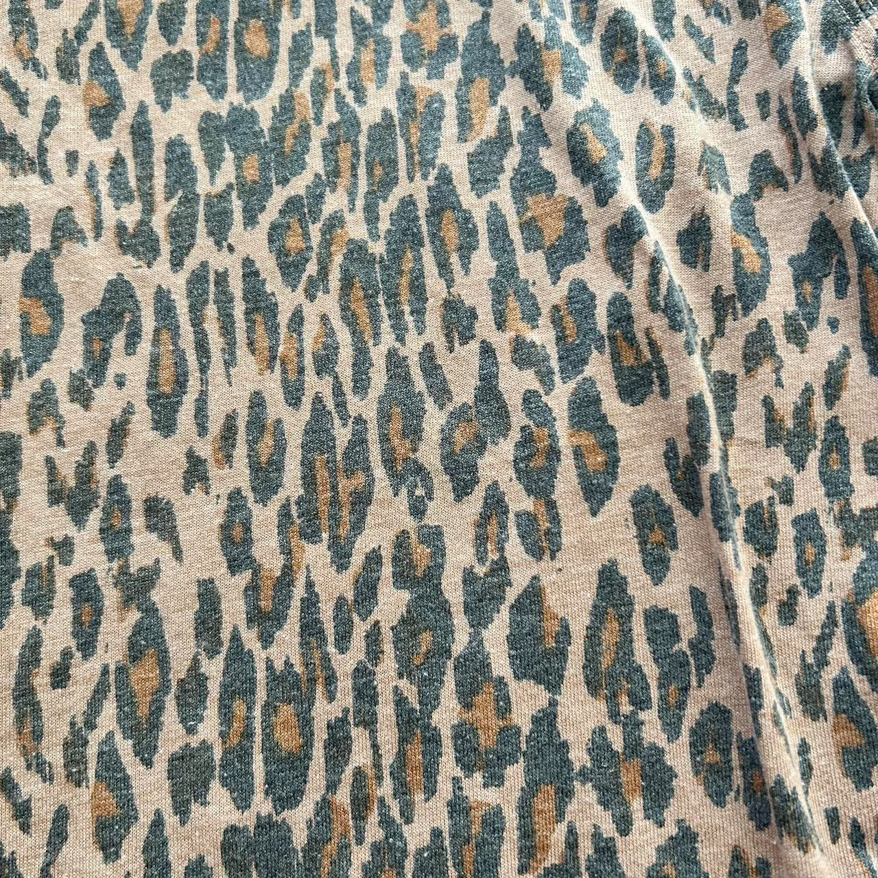 Free People Cheetah Print Tshirt - Image 3