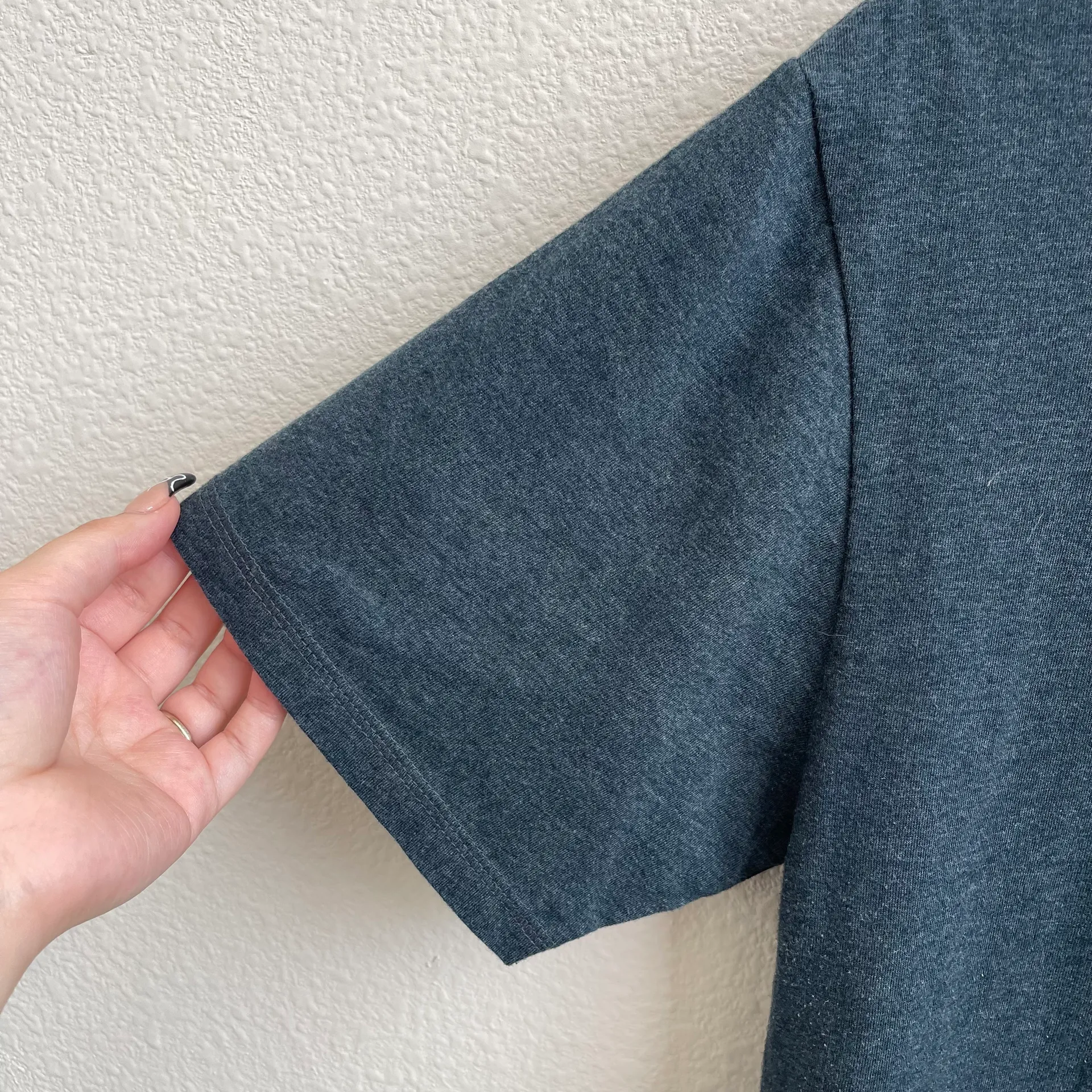 Navy Pin Up Mermaid Noosa Australia Short Sleeve Graphic Tee - Image 5