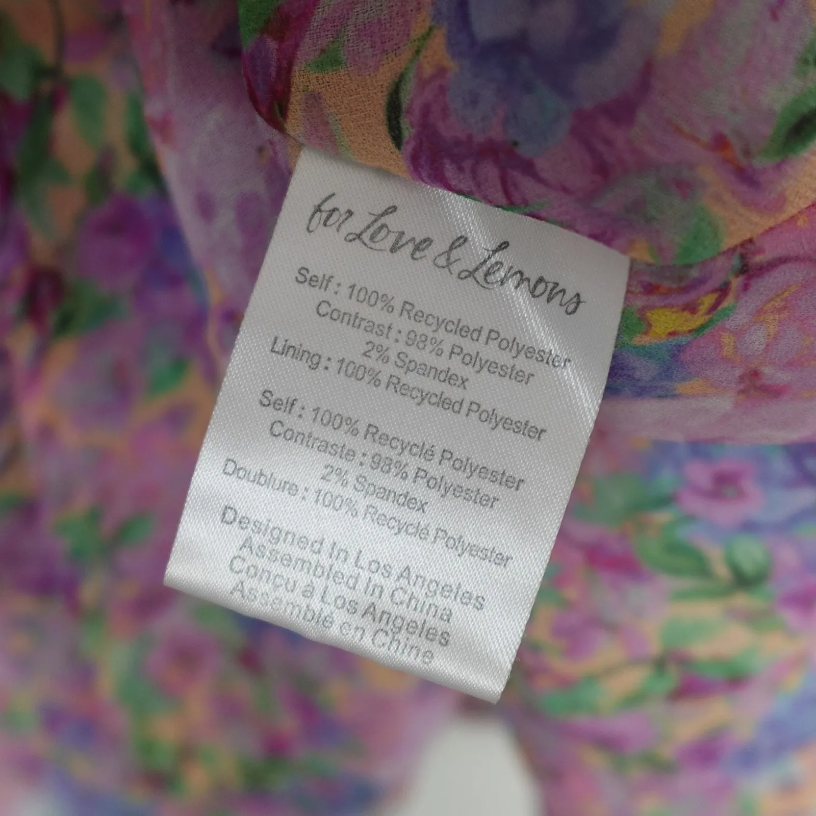 For Love & Lemons Brenna Mini Dress - Image 9