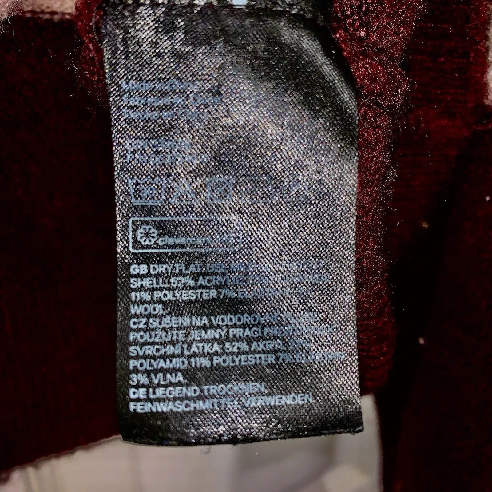 H&M Womens Knit Ombre Sweater M - Image 4