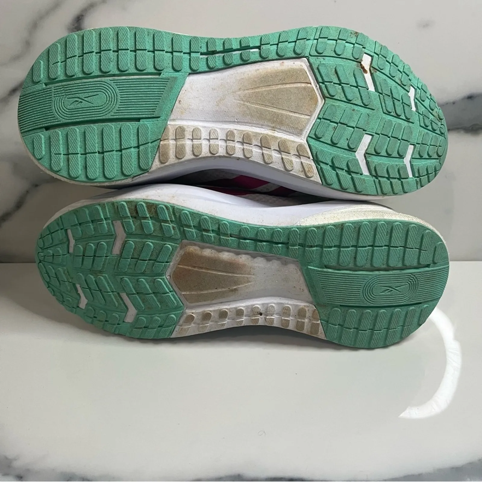 Reebok | Women's White Mint Acid Yellow Floatride Energy Daily Shoes Sz 6 - Image 9