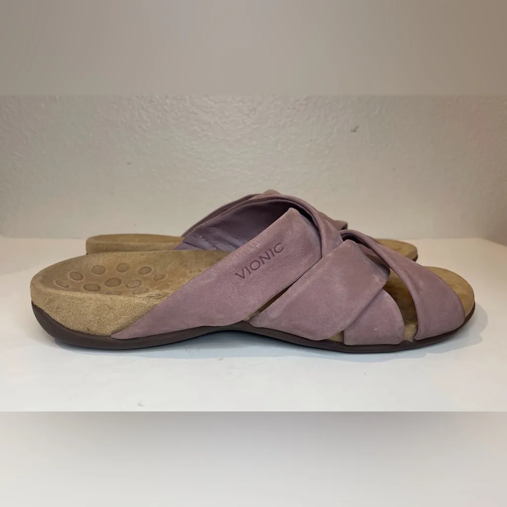 Vionic ‎ Rest Juno Slide Sandal with Concealed Orthotic Arch Support Size 9 - Image 5