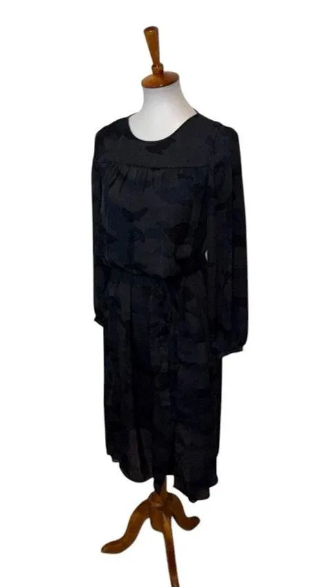 Banana Republic Shift Dress Camo Blue Size 0 - Image 3