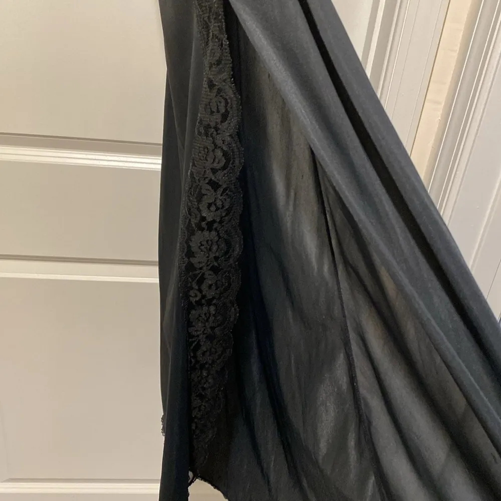 Vintage Black Negligee Lingerie Nightgown Size Medium? - Image 5