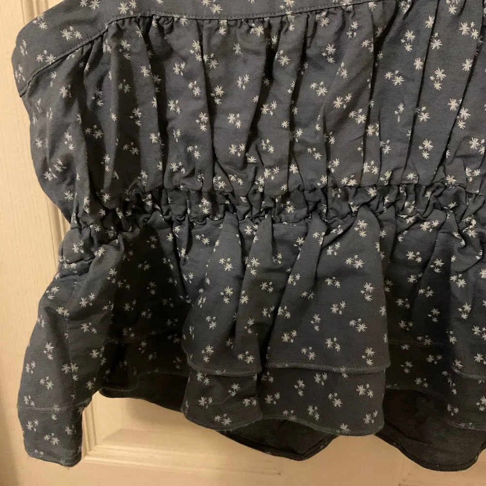 Upwest Cotton Linen Tank size small nwt Blue - Image 8