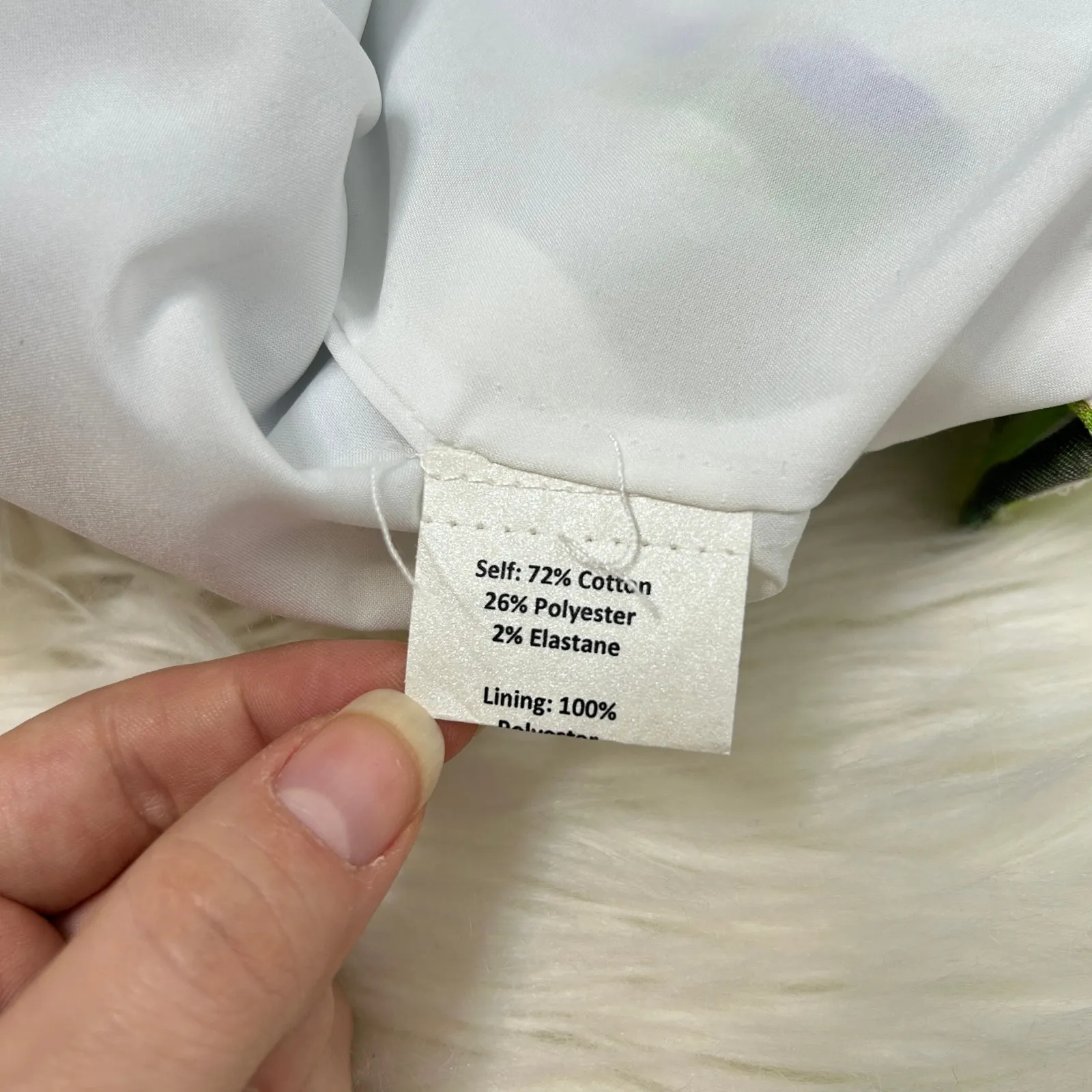 SARA CAMPBELL Floral Peonies Top Women 2 Bloomcore Quiet Luxury Spring Old Money Blue - Image 6