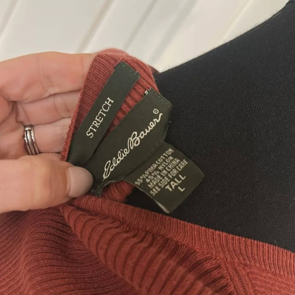 Pima Cotton Blend Sweater Large Tall - Image 3