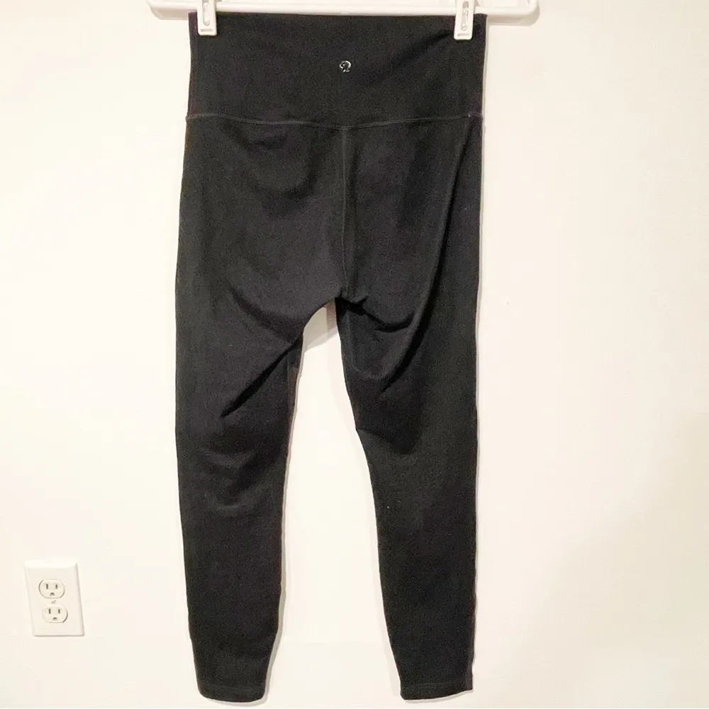 Lululemon High Times Pant Tech Mesh Tight Desert Snake Deep Coal Black - Image 4