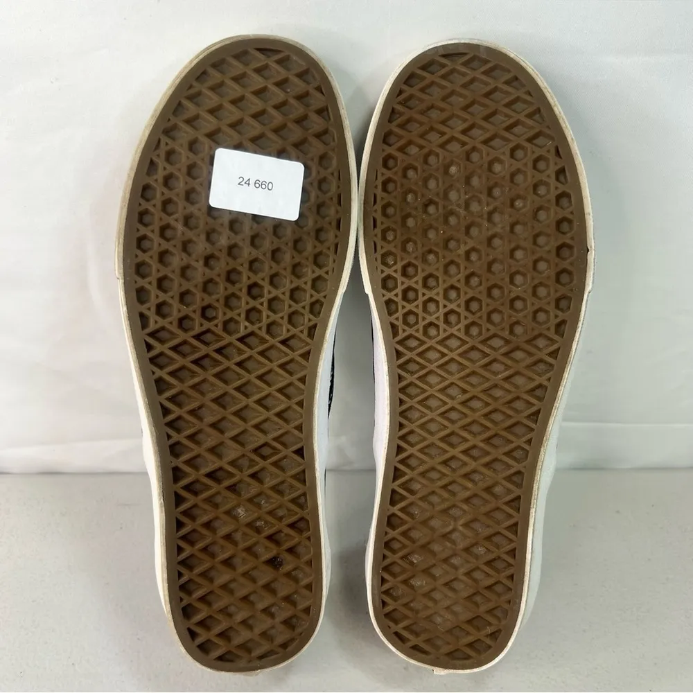 Vans Classic Unisex Checkerboard Slip On Shoe Black Grey Size 9.5 or 11 SKU24660 - Image 10