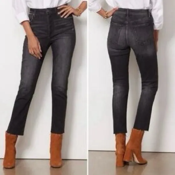 Evereve  Ever Straight Black Jeans - Image 2