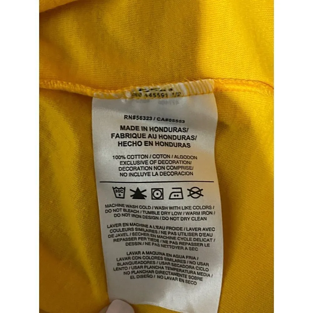 NWT Nike Women's Wichita State Shockers Short Sleeve Crewneck Tee Yellow M - Image 9