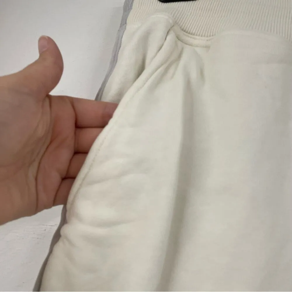 Outdoor Voices Cream Grey Colorblock Jogger Sweatpants Womens S Casual Athletic - Image 6