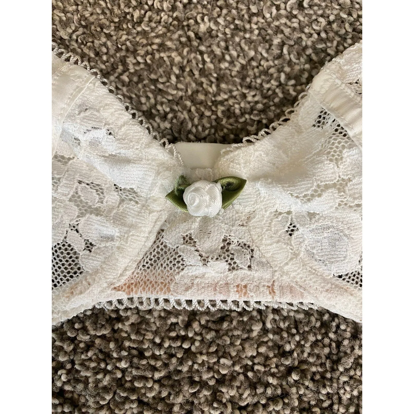 For Love & Lemons White Lace Underwire Bralette Small - Image 5