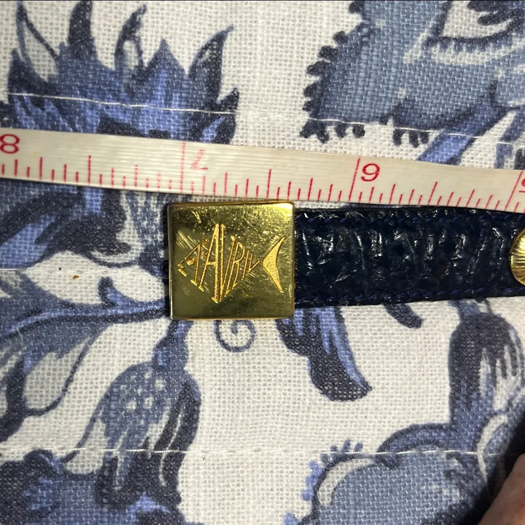 Salmon Leather Bracelets Blue and Red Shells Beachy Coastal - Image 5