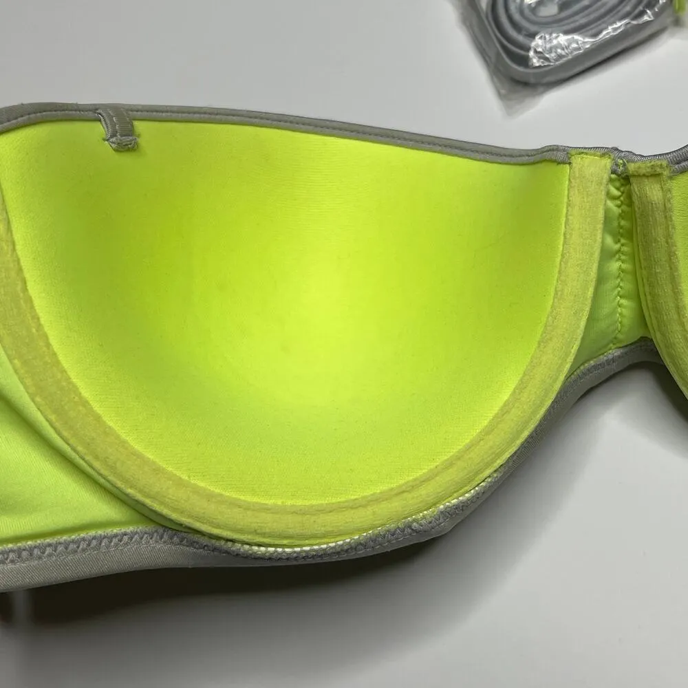 Victoria's Secret Push Up Strapless Bikini Top Size 34D - Image 9