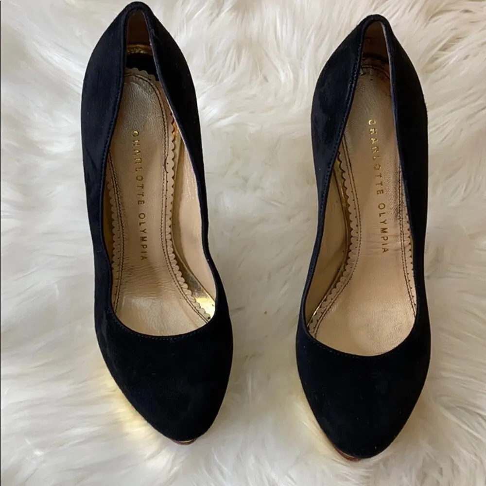 Charlotte Olympia Dolly Platform Heels Pumps 6 - Image 3