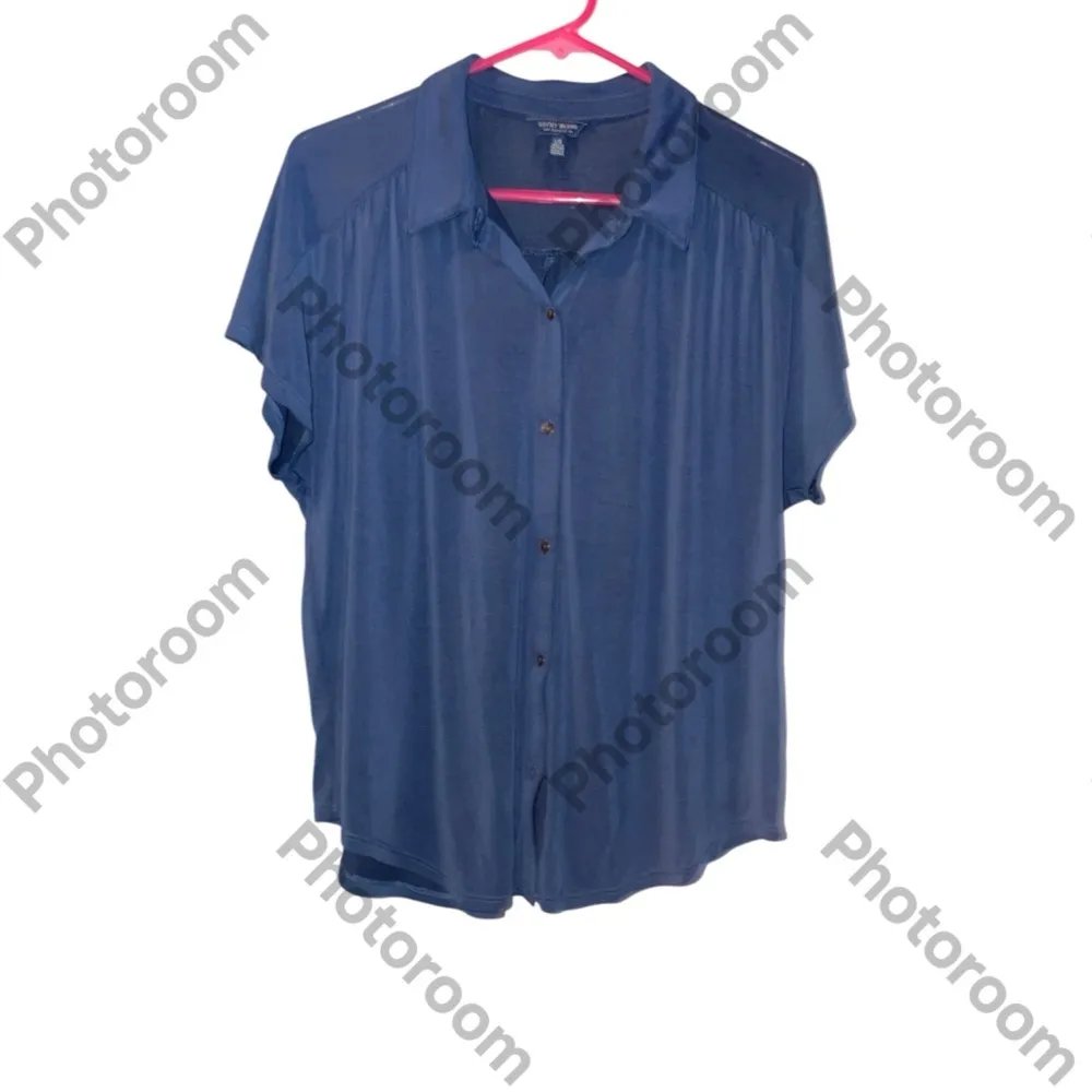 Lucky Brand Blue Button Down Shirt - Image 7