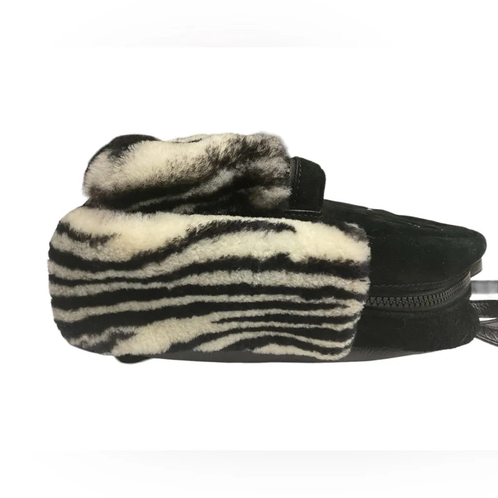 UGG AUSTRALIA SUEDE With Leopard‎ Print fur Dannie BACKPACK - Image 10