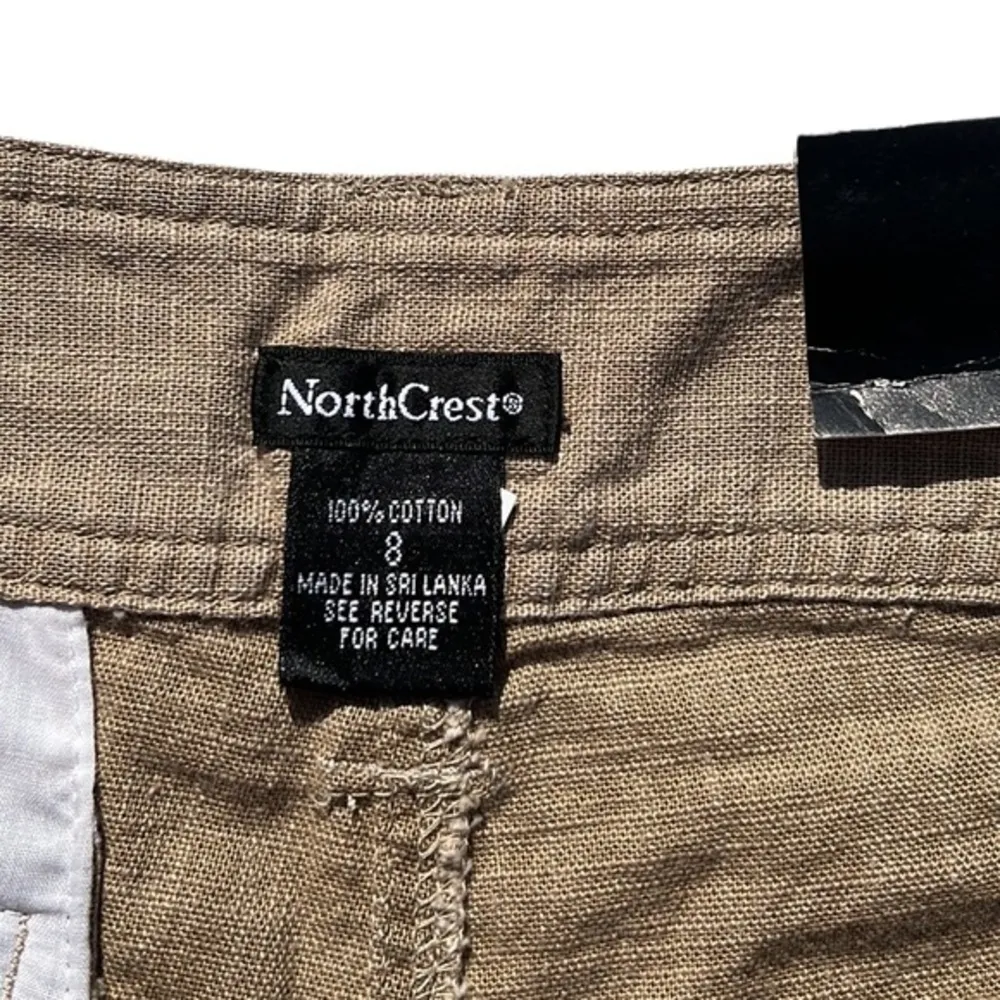 North Crest  liberty khaki patch pocket shorts Size 8 new - Image 5