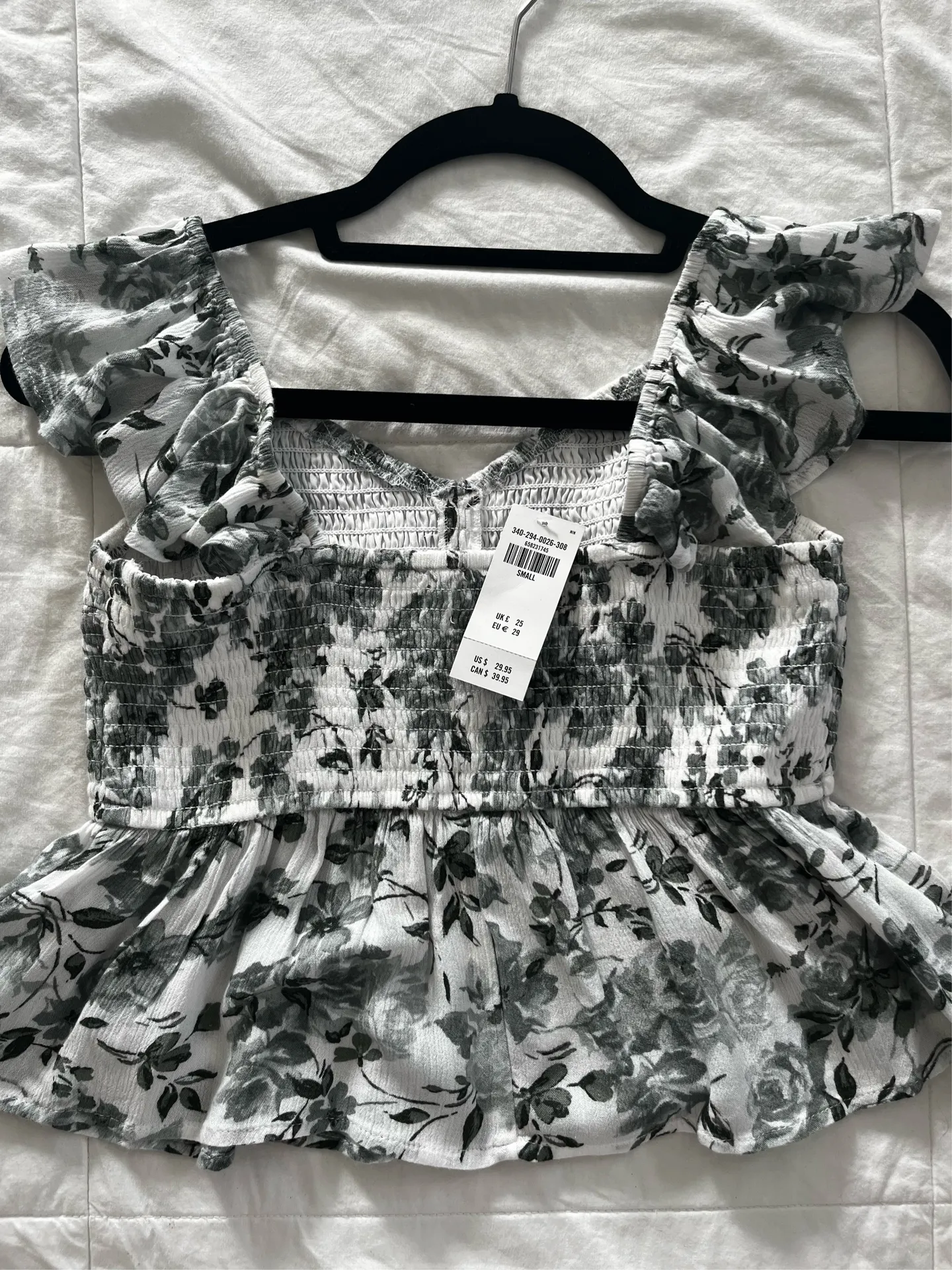 Hollister Easy Smocked Babydoll Top  - Image 6