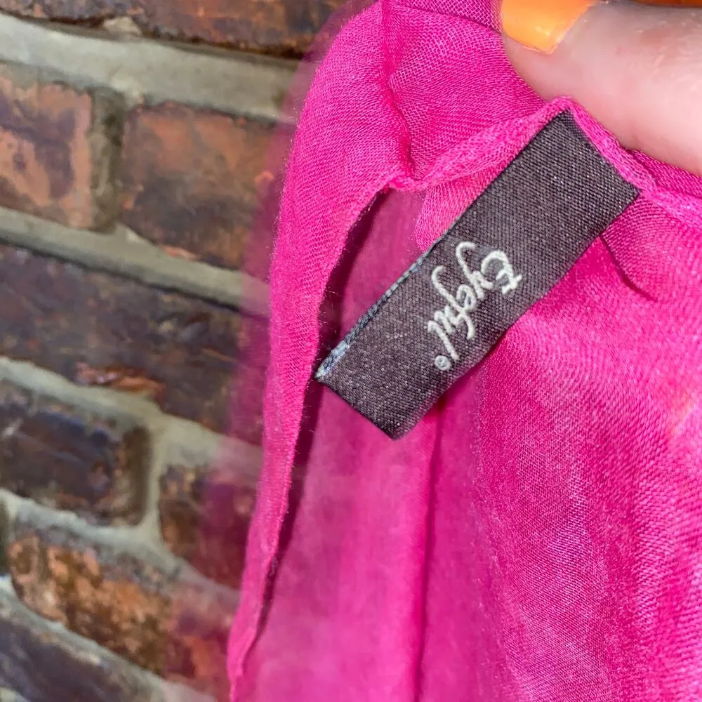 Eyeful Pink Multicolor Floral Infinity Scarf Women's - Image 4