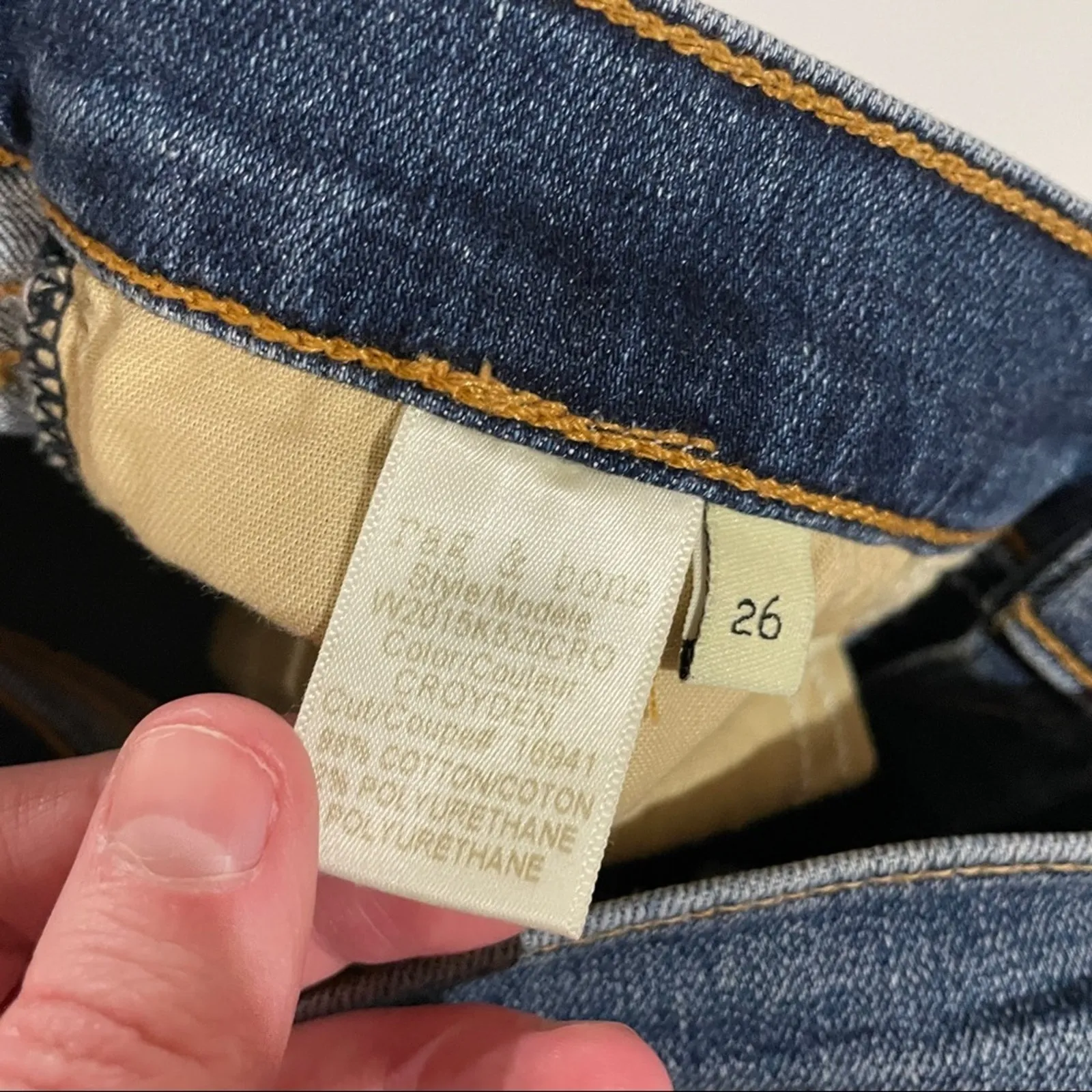 Rag & Bone Hana High Rise Slim Fit Cropped Bootcut Fringe Hem Jeans Size 26‎ - Image 7