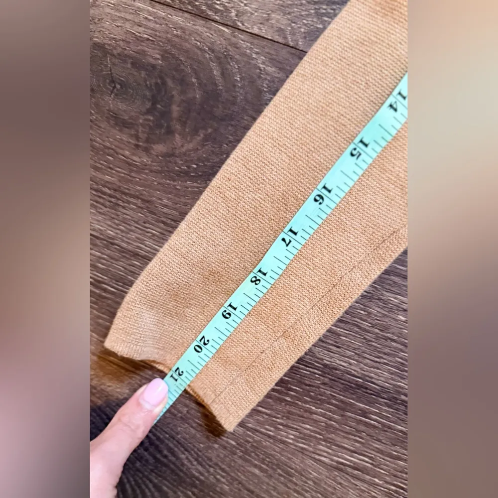 J. CREW sweater blazer with Buttons  100% Cotton in Beige XXS 1826 - Image 11