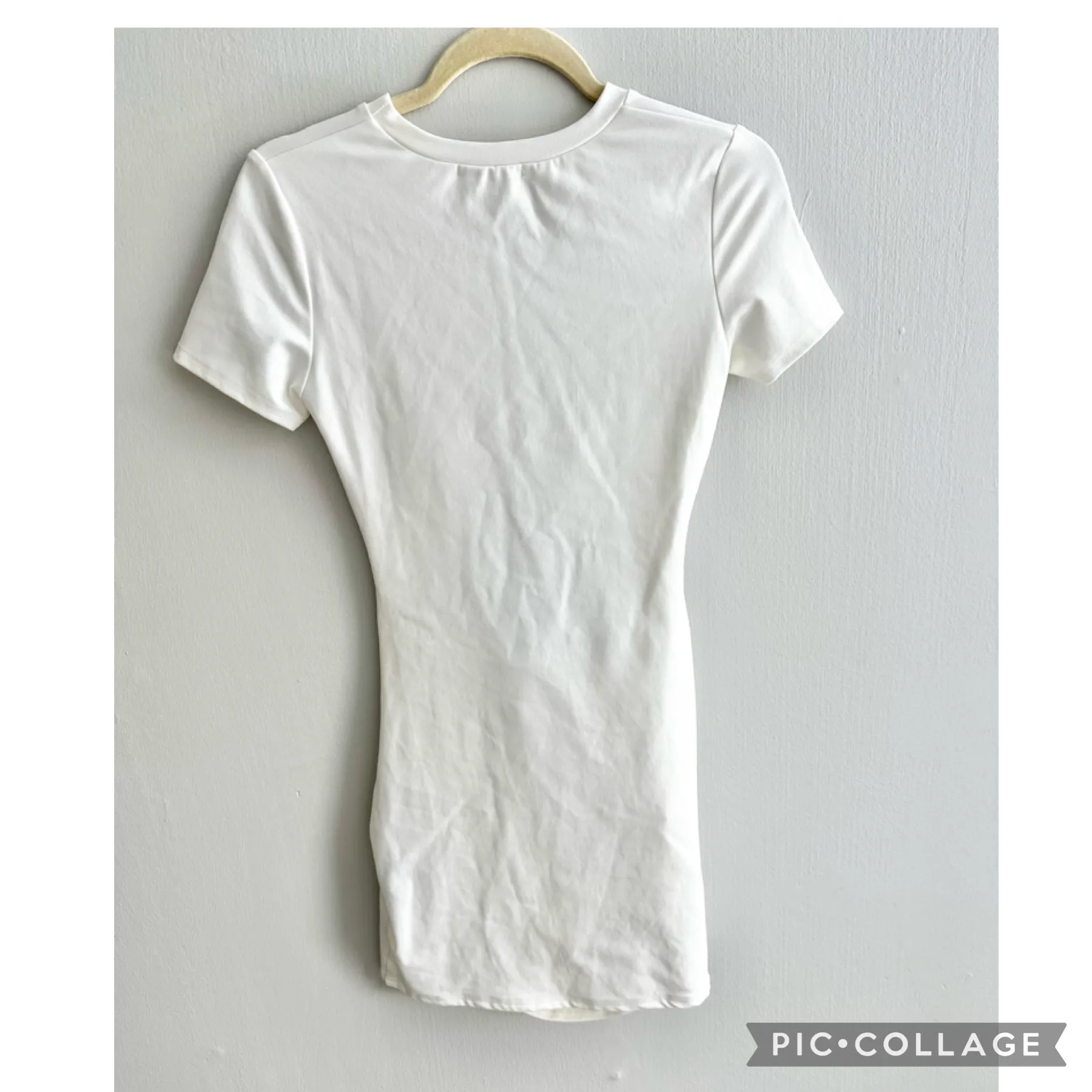 Adika front twist cutout short sleeve dress - Image 5