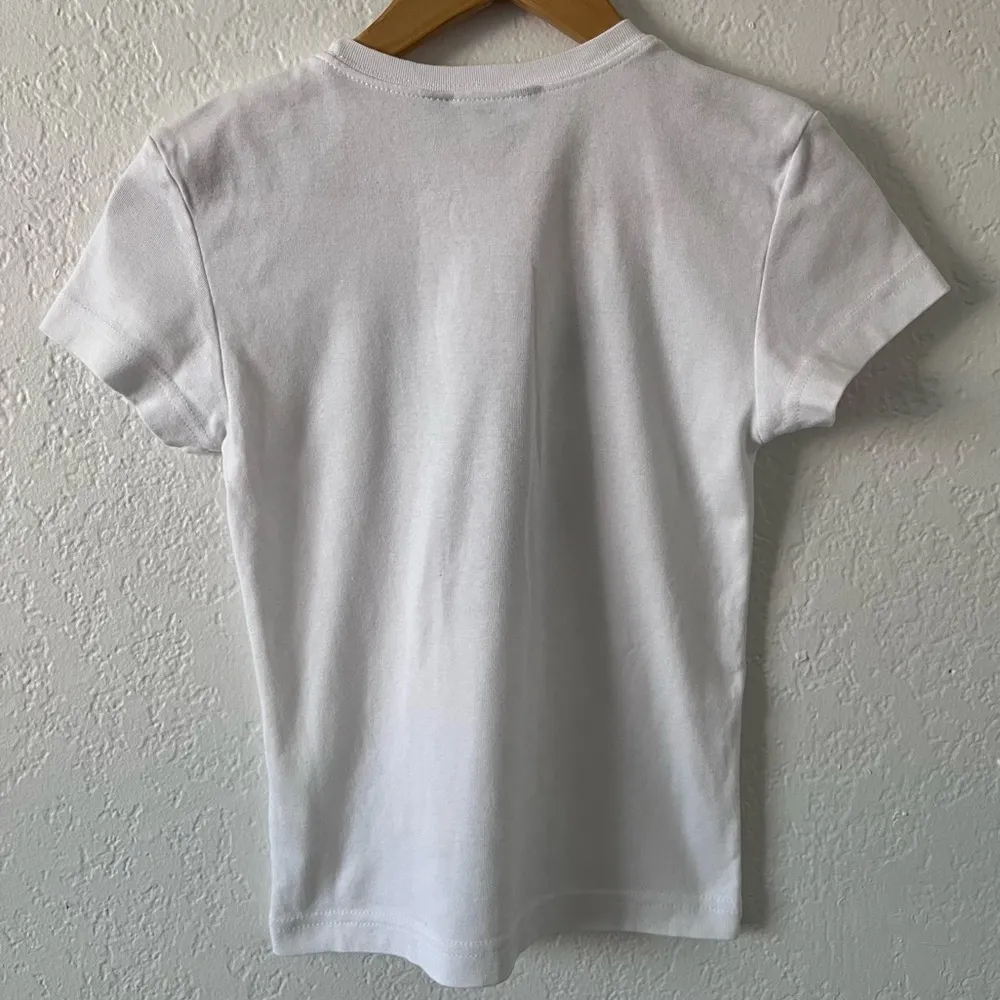 Playboy Y2K Bunny White Short Sleeve Tee Authentic - Image 6