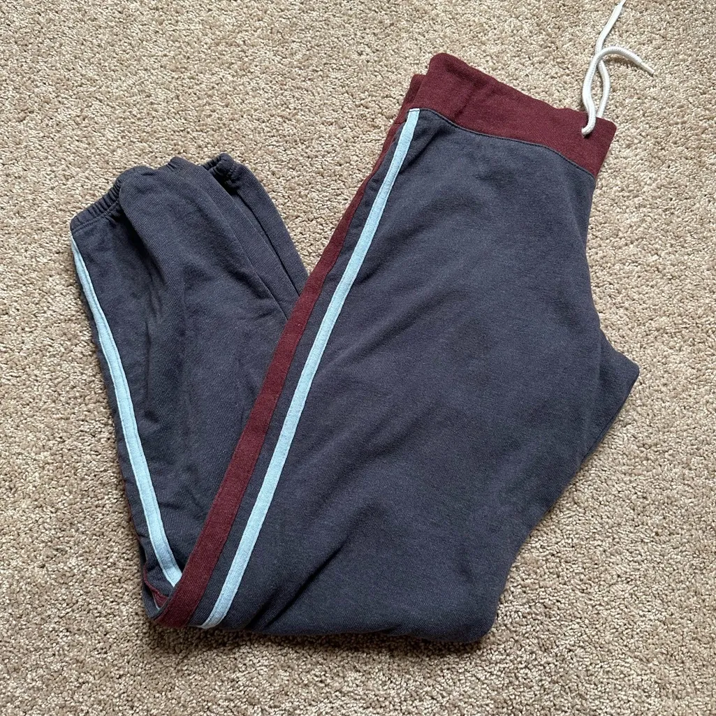 Monrow Side‎ Stripe Sweatpants - Image 2