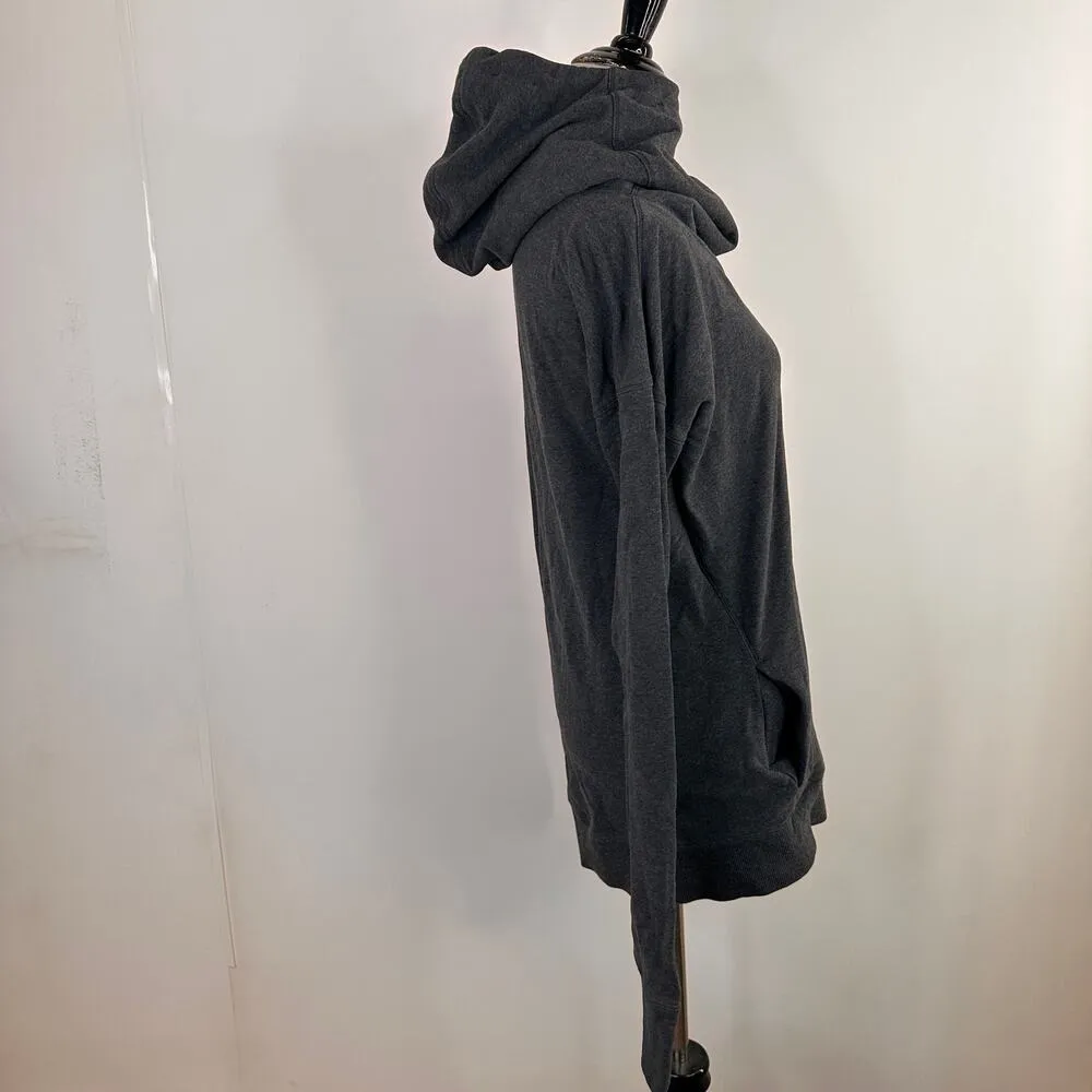 Lululemon Athletica Grey Pull Over Hoodie Sweatshirt Size 4 - Image 5