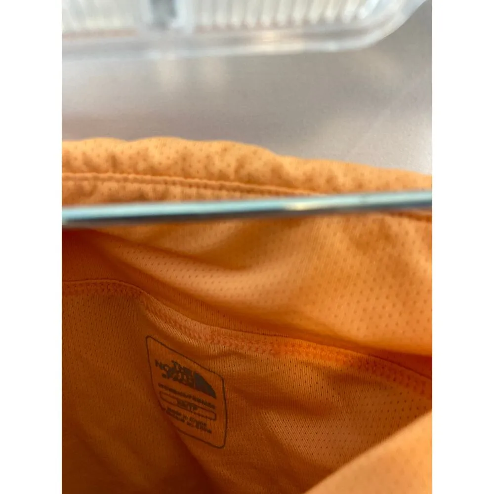 The North Face Orange and Grey Running Shorts Size XS - Image 4