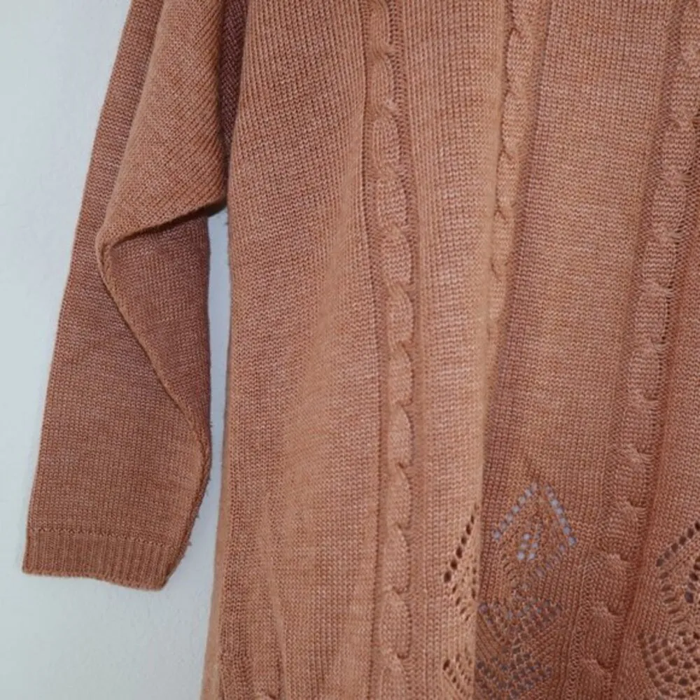 Oak Tree Original sweater vintage‎ made in UK Tan Size M - Image 7