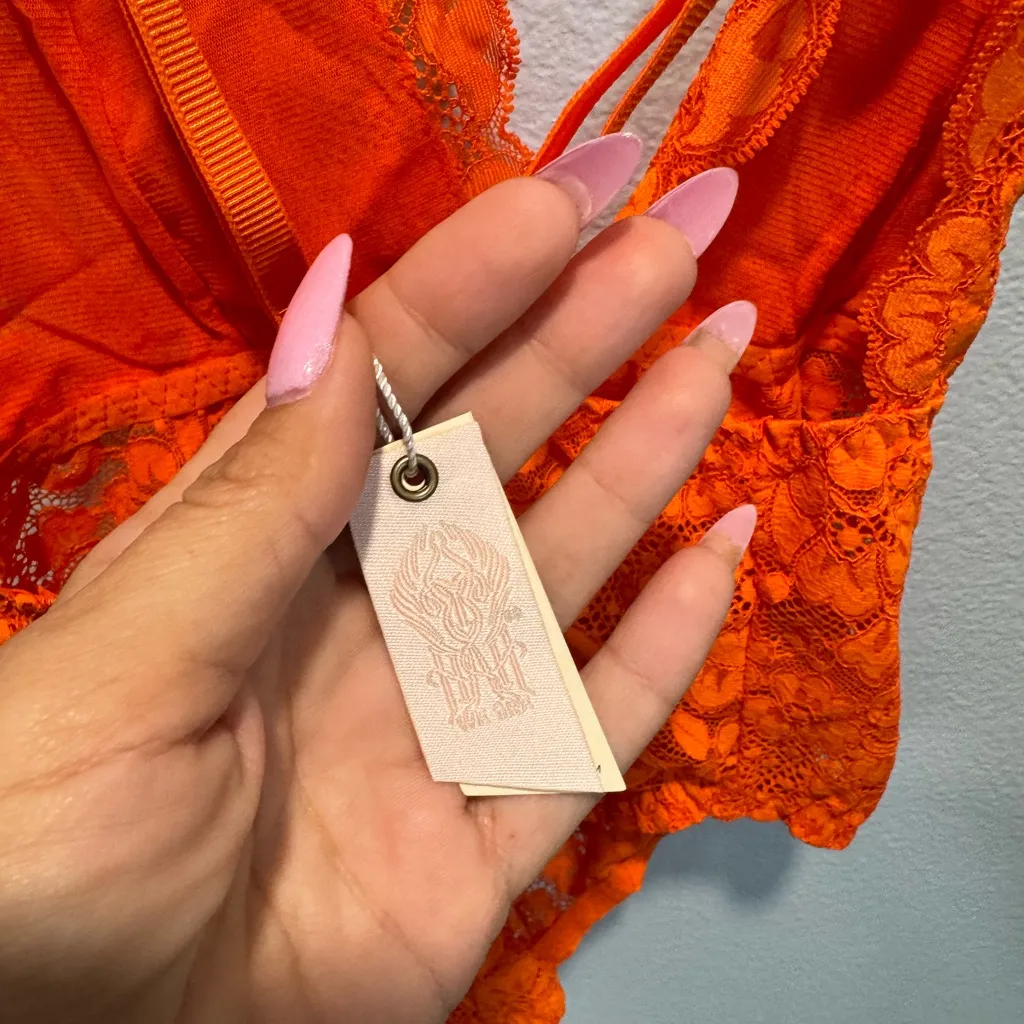 NWT We are HAH body suit Orange - Image 7