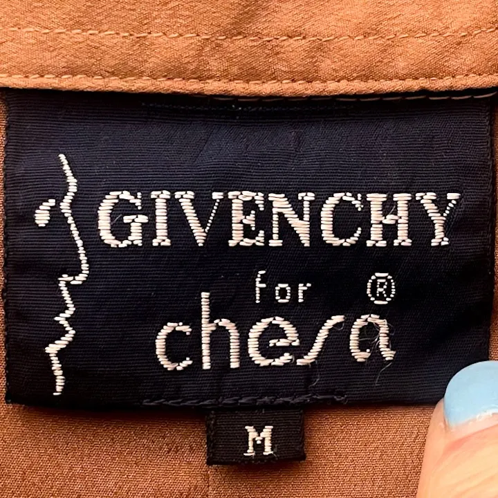Givenchy  for Chesa vintage button up shirt - Image 6