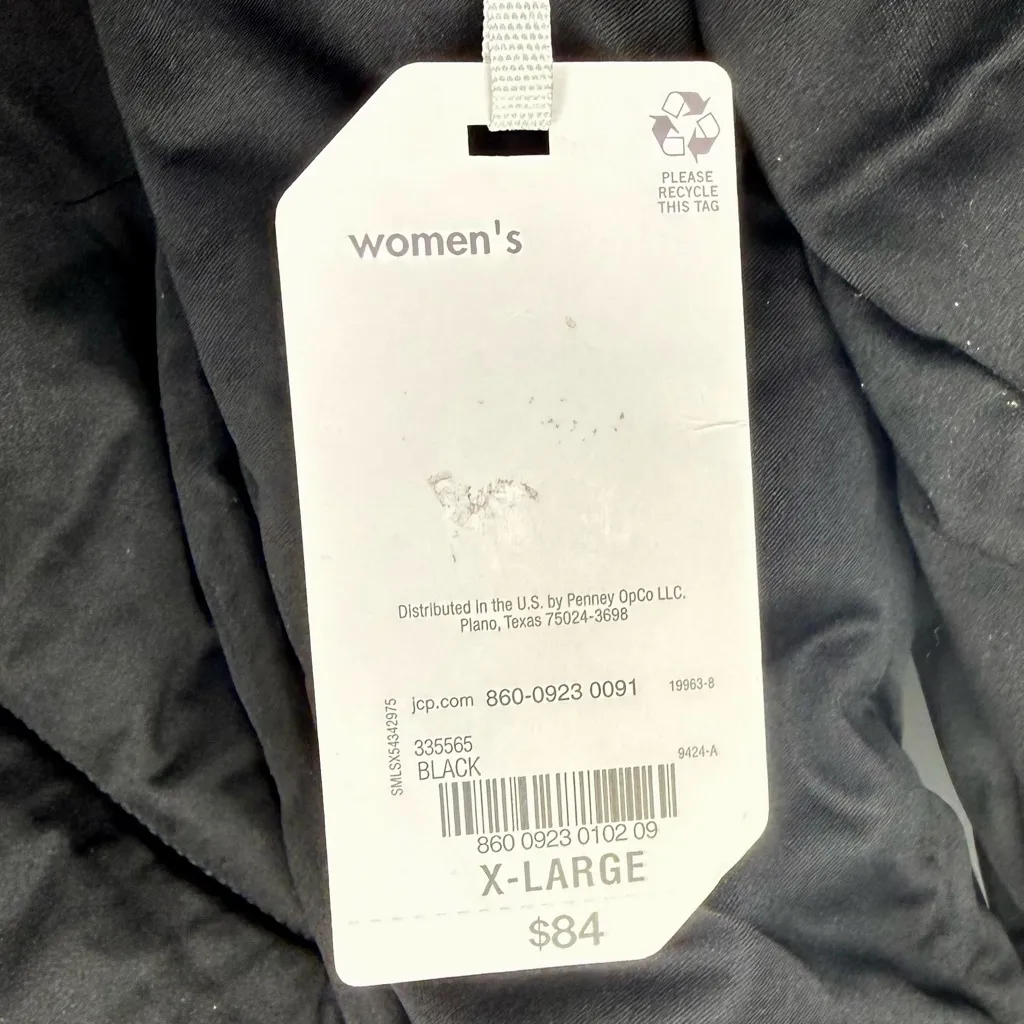 NEW STYLUS Black Puffer Coat | XL - Image 3