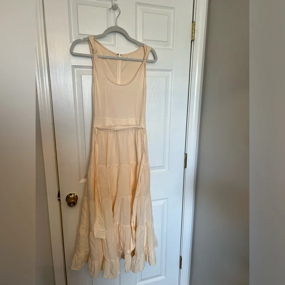 PAIGE Samosa Dress in Ecru - Image 4