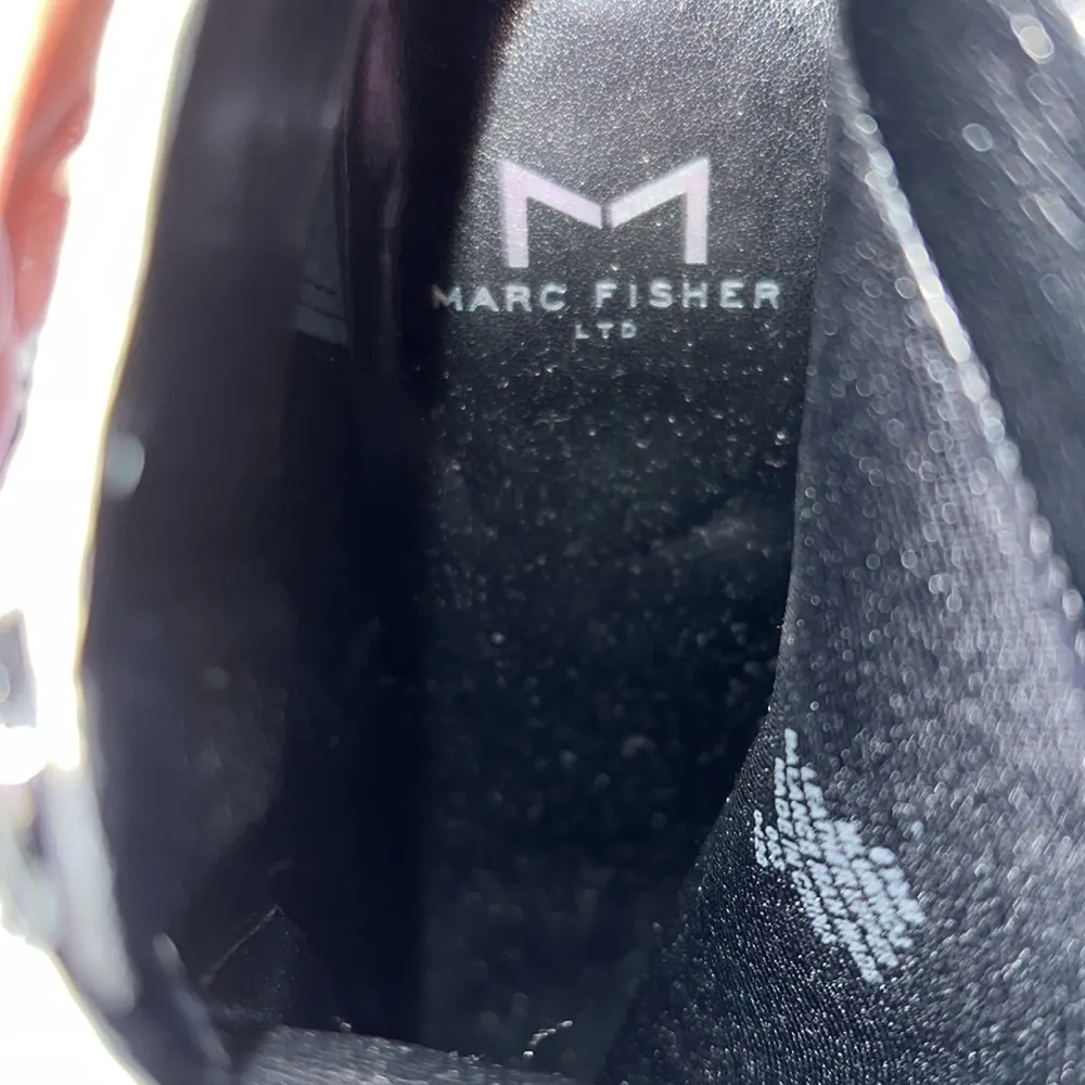 LTD leather snakeskin boots black, gray & white size 6.5 - Image 7