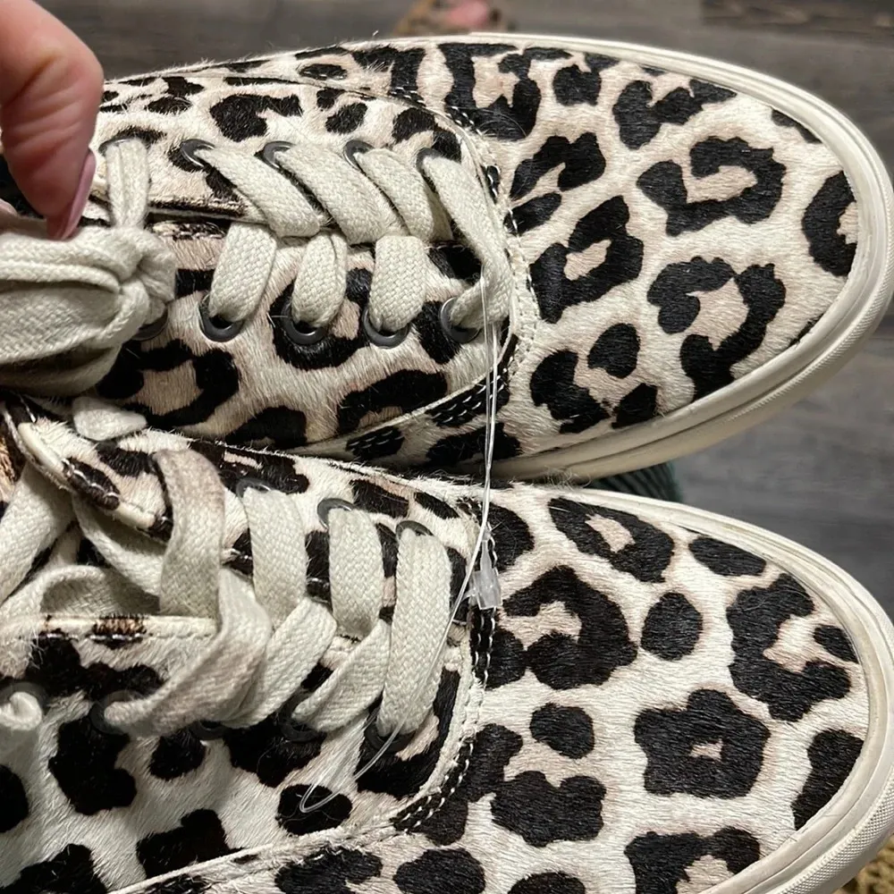 SEAVEES Platform Leopard Cowhide - Image 3