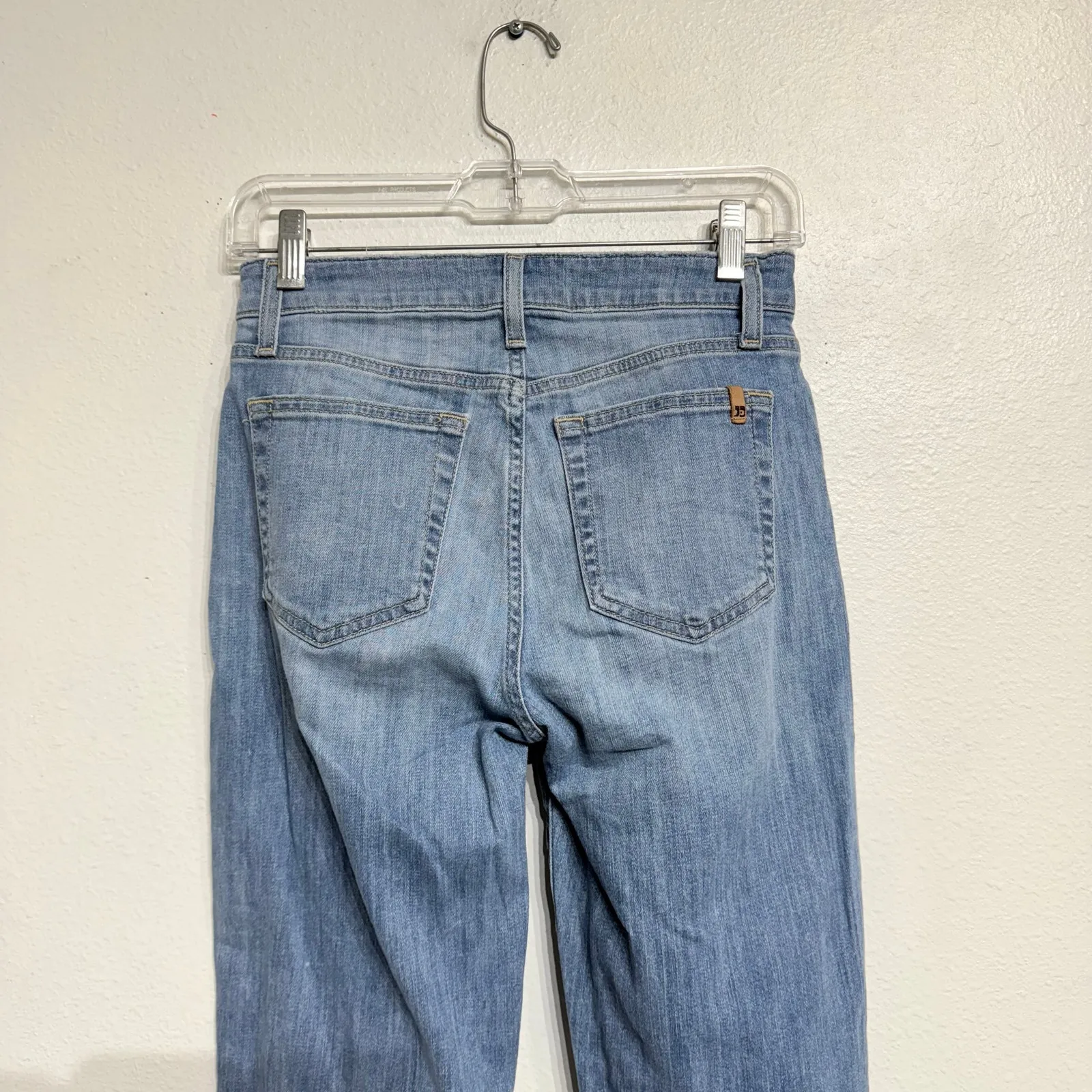 Joe's Jeans Viola High Rise Raw Hem Straight Leg Jeans Sz 25 - Image 10