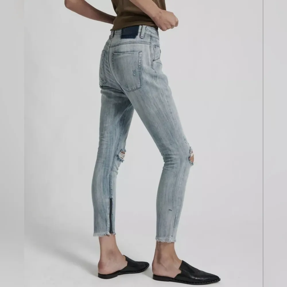 One Teaspoon Slim Hamptons Freebirds High Rise Jeans - Image 4