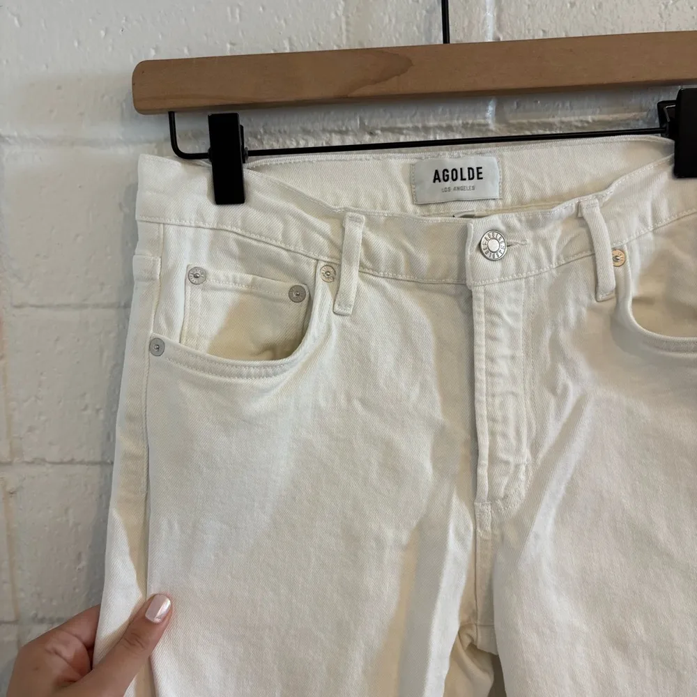 Agolde Toni mid rise straight leg jean in radiate - Image 7