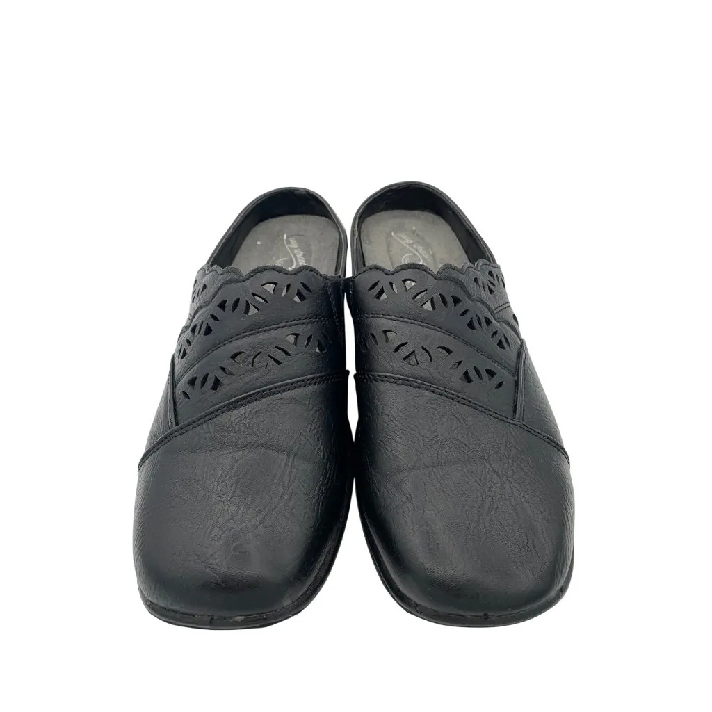 Easy Street Comfort Wave Womens Black Slip-On Shoes Size 8.5W - Image 2