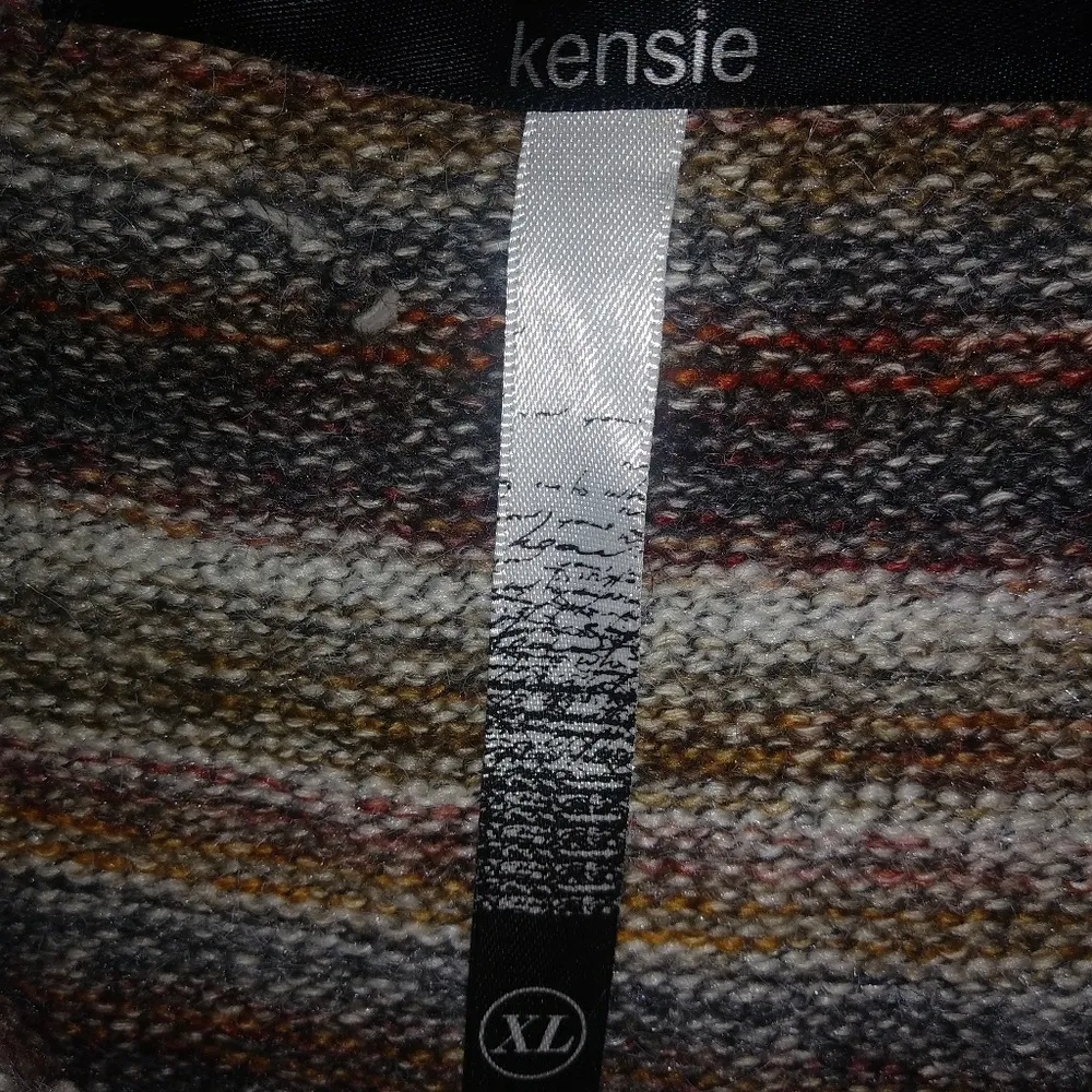 Kensie Earth Tones Sweater Vest XL Plus - Image 5